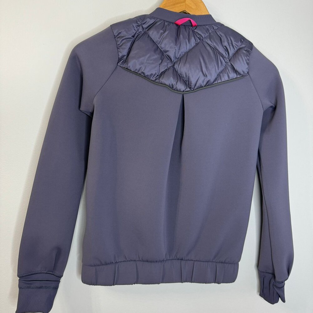 Ivivva by Lululemon Girls Goose Down Practice Makes Puffect Scuba Pullover - Picture 6 of 8